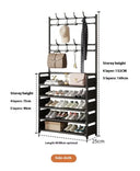 Declutter Closet Rack for Hats and Shoes