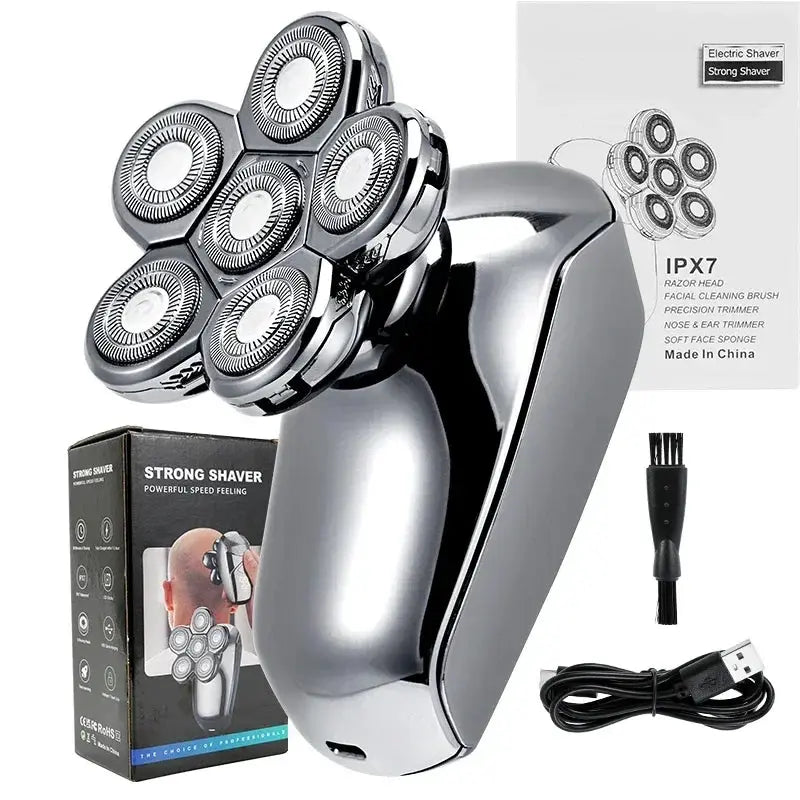 Rechargeable Powerful Beard Hair Electric Shaver For Men