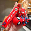 Avengers Superhero Doll Keychain Pendant Cute Hero Keyring