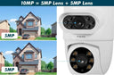 Smart Outdoor IP Camera for Home Security Tracking