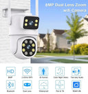Smart 4K Outdoor PTZ Camera for Home Security Plus