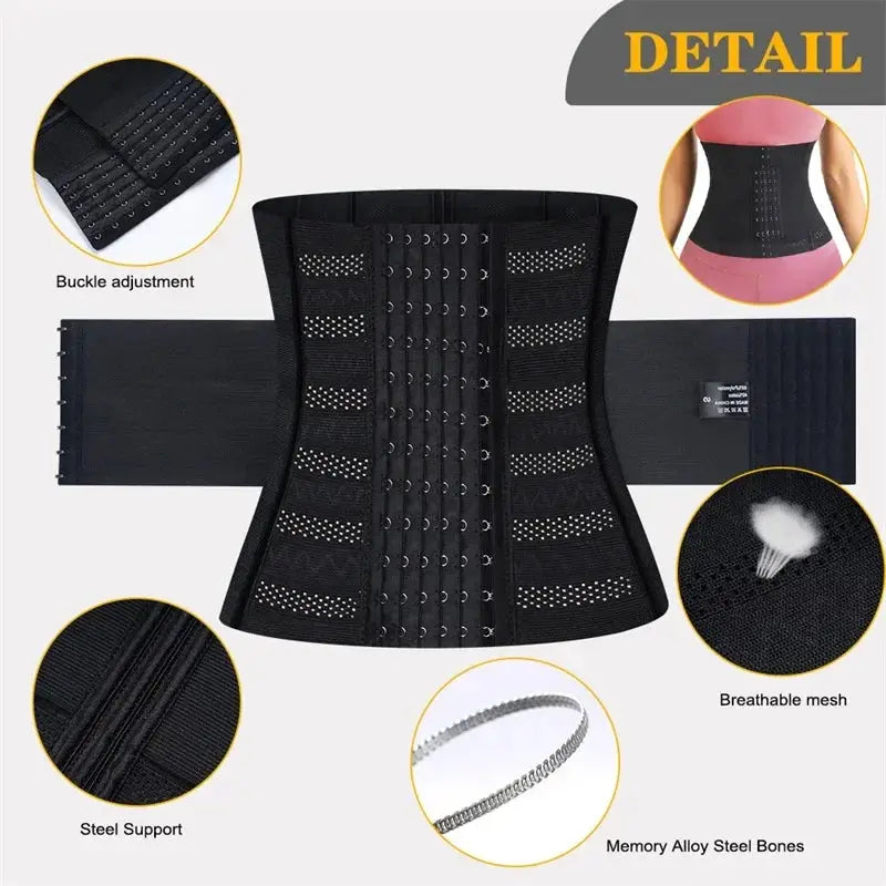 MISTHIN Adjustable Waist Cincher For Slimming Support