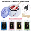 200CC Wax Heater Warmer Hair Removal Machine For Hand Foot Body SPA Epilator Paraffin Wax Pot +Wax Beans + Wood Sticks