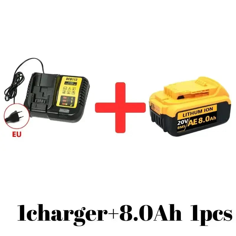 Rechargeable Lithium Battery For 18V 20V Tools DCB200