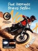 Eskute Nova X 14 Inch Fat Tire Electric Bike