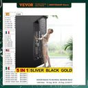 VEVOR LED Light Shower Panel System With Massage Jets Bath