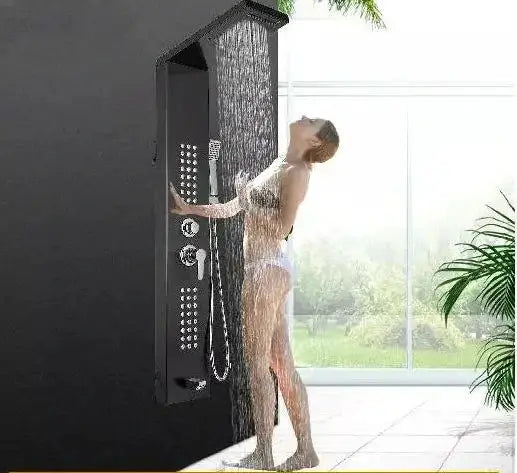 VEVOR LED Light Shower Panel System With Massage Jets