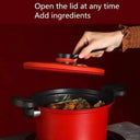 Pressure Cooker 3.5L Non-Stick for Soup Rice and Meat