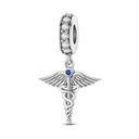 Silver Plated Charm Graduation Books