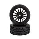 ZD Racing RC Tires Hex 12mm 1/12 Drift Rubber Set