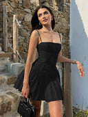 Flattering A-Line Short Dress For Women