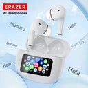 ERAZER AI Translation Airs Pro TWS Earbuds With ANC BT5.3 HiFi Touch Control