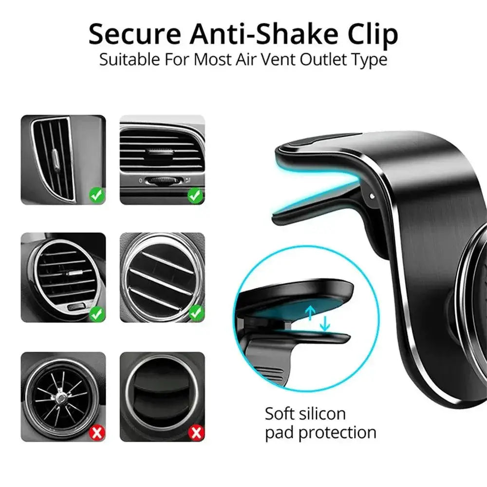 Universal Magnetic Car Vent Phone Holder Hands Free GPS