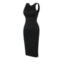 Seamless U Backless Bodysuit Dress for Women Tummy Control