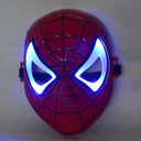 Disney Anime Spider-Man LED Light Mask For Kids Gift