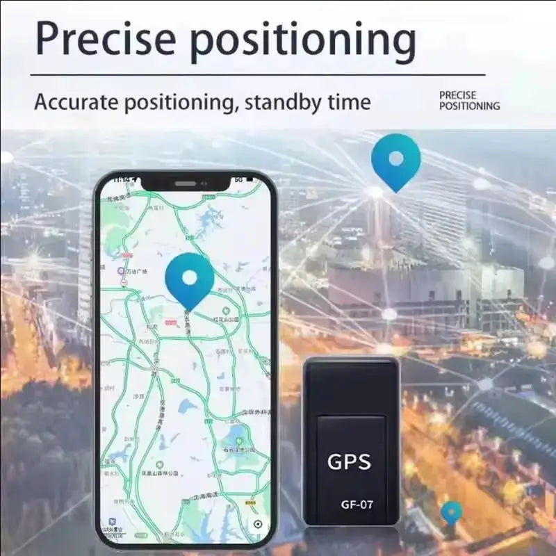 Motorcycle Car GPS Tracker GF07 Mini Tracking Locator Magnetic Vehicle Tracker Locator for Pets, Children, Elderly GPS Positioning APP
