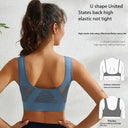 Back Support Sports Bra Shockproof Anti Sag Yoga