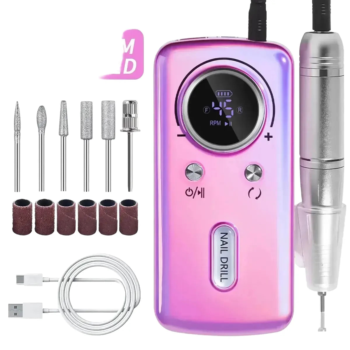 High-Speed Nail Drill for Home Manicures — product view 1