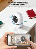5MP Indoor Baby Monitor for Parents