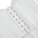 Women Overbust Corsets Crop Tops Golden Printed Bustiers