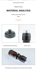 Cycling Water Bottle: Plastic Kettle with Cover