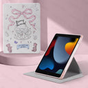 Acrylic Case 360 Rotating Cover for 2024 iPad Air M2 Pro M4