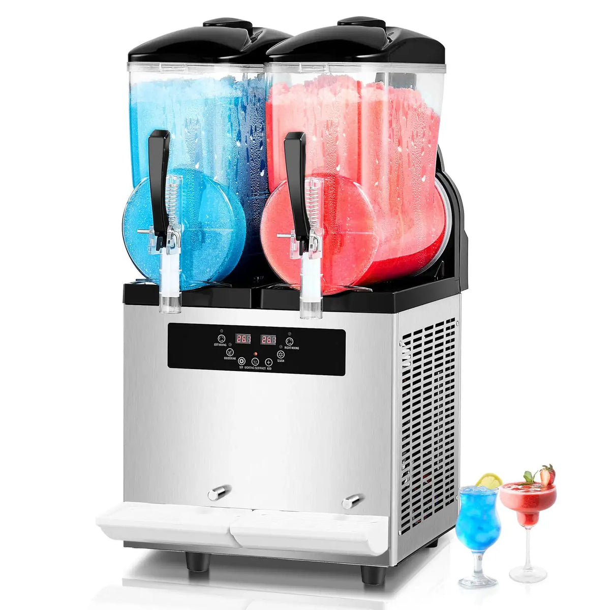 SucceBuy Commercial Slushy Machine Frozen Drink Machine Cups — product view 1