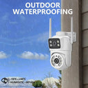 Smart Dual Lens PTZ Camera for Outdoor Home Safety