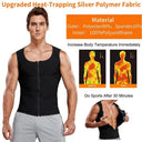 Fat Burn Sauna Vest for Men Workouts