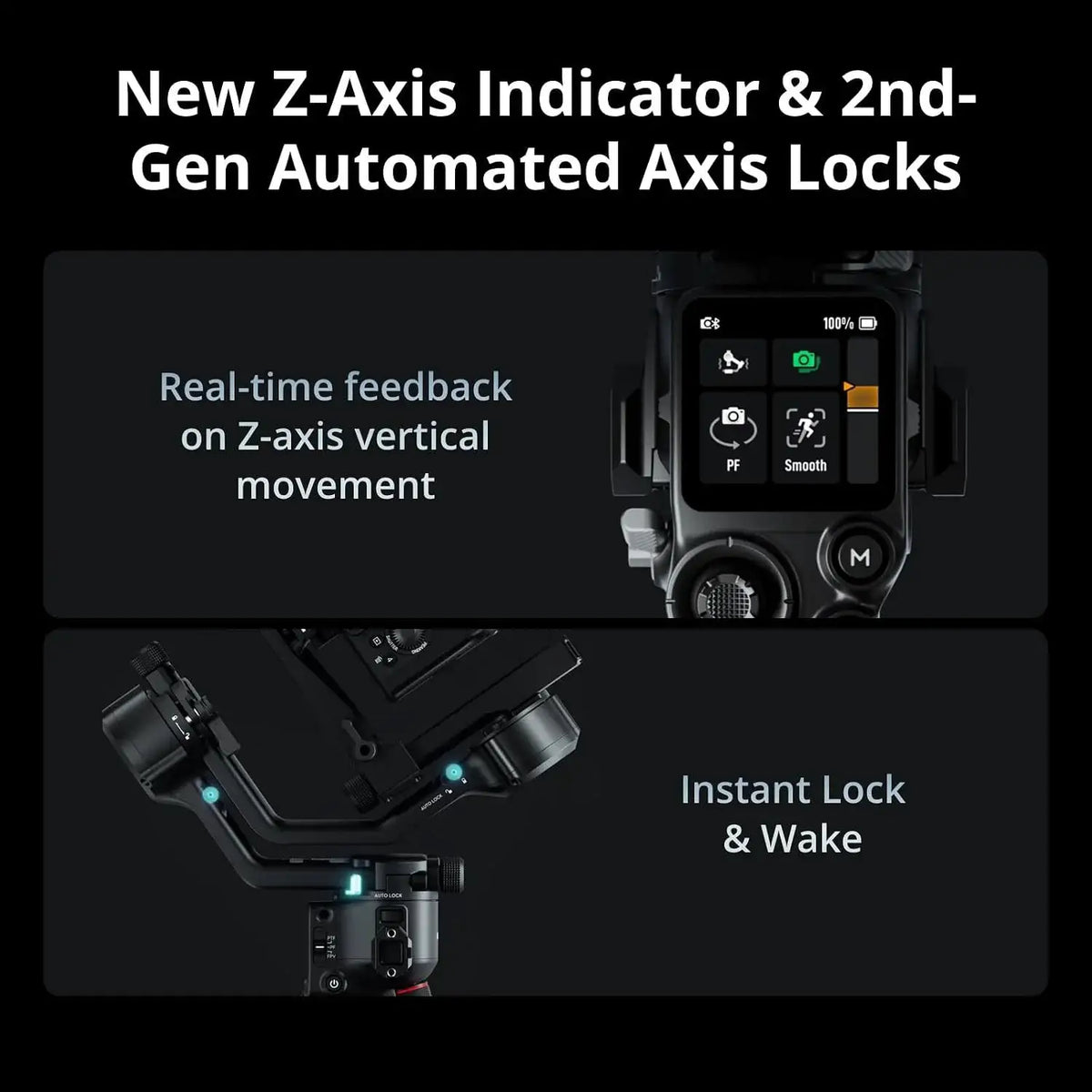 DJI RS 5 Gimbal Camera Stabilizer for Filmmakers and Videographers - 3-Axis Stabilizer for Wedding, Documentary & Commercial Video, OLED, Bluetooth, RavenEye