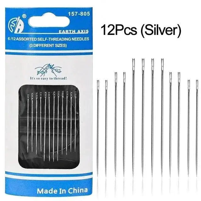Side Hole Blind Sewing Needles Set for Crafting Essentials