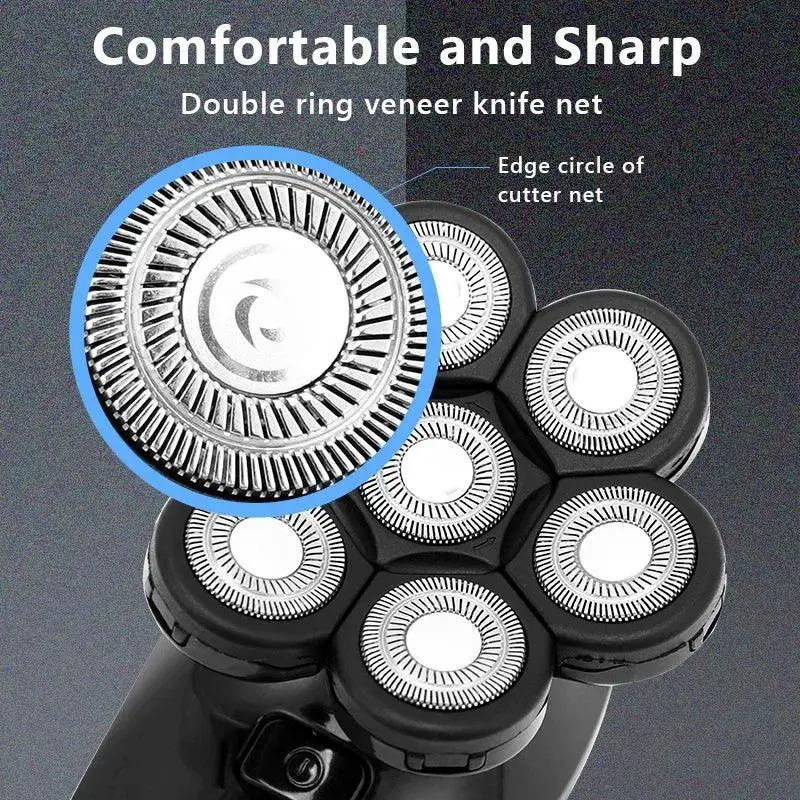 New 7D Men Shaver With Independently Floating Head Razor
