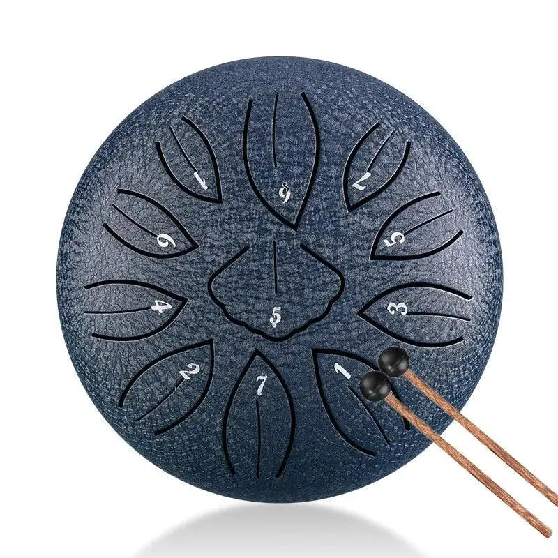 Hluru Glucophone Steel Tongue Drum 6 Inch 11 Notes C5