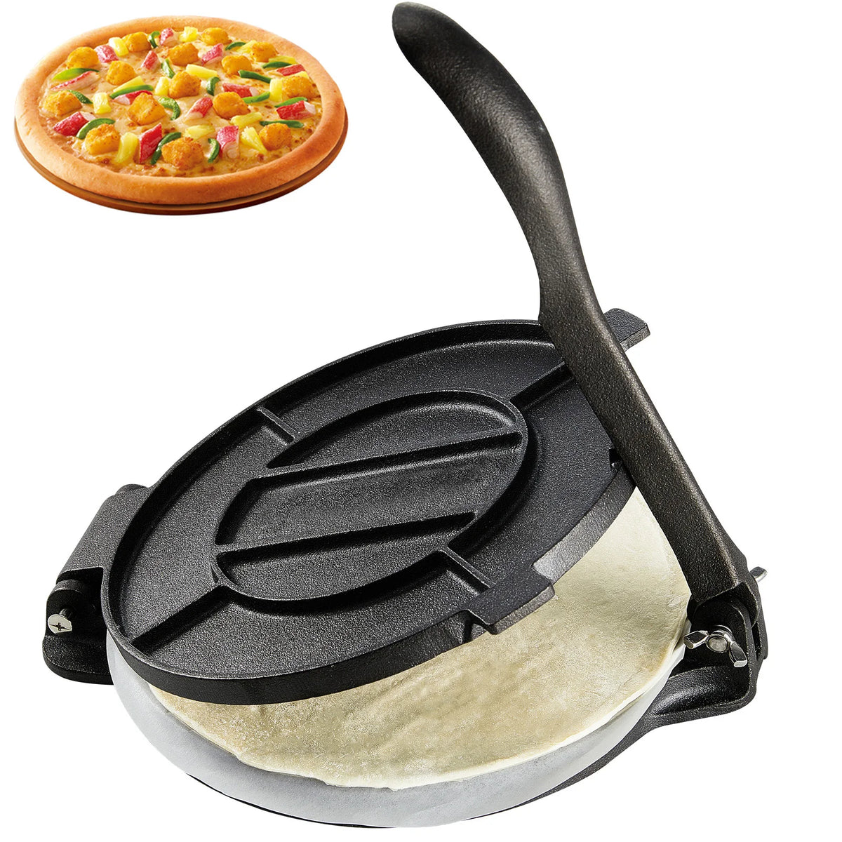 SucceBuy Tortilla PressCast Iron Heavy Duty Tortilladora Press — product view 1