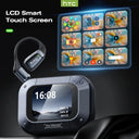 AI Translator Earbuds HTC NE25 Bluetooth 5.3 Real Time Translation 50H Mic