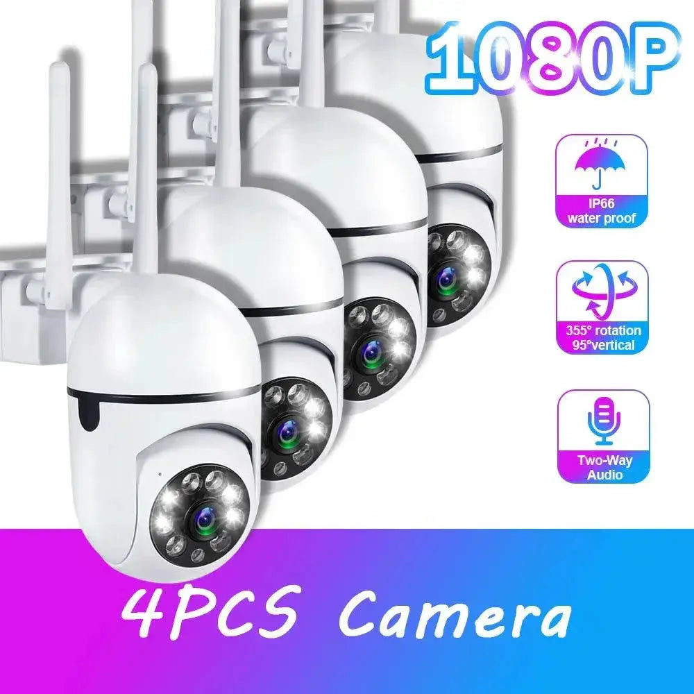 Outdoor Security Camera for Homes Edition AA — 1 White Camera 64G