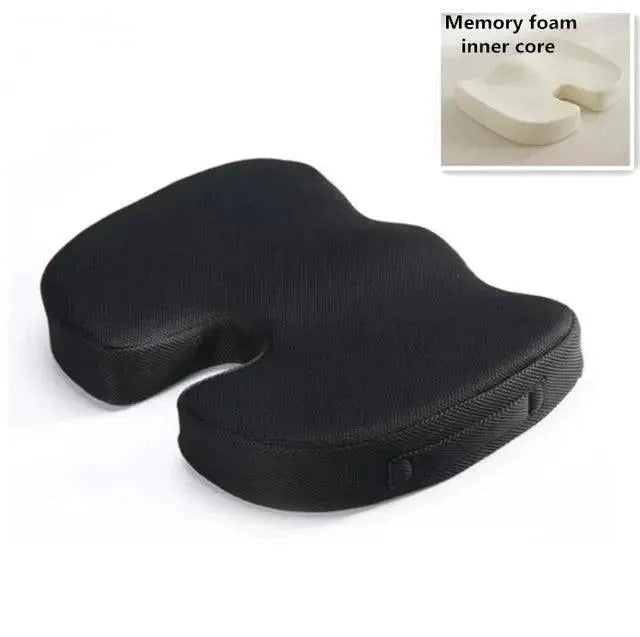 Orthopedic Gel Memory Foam Coccyx Cushion For Pain Relief
