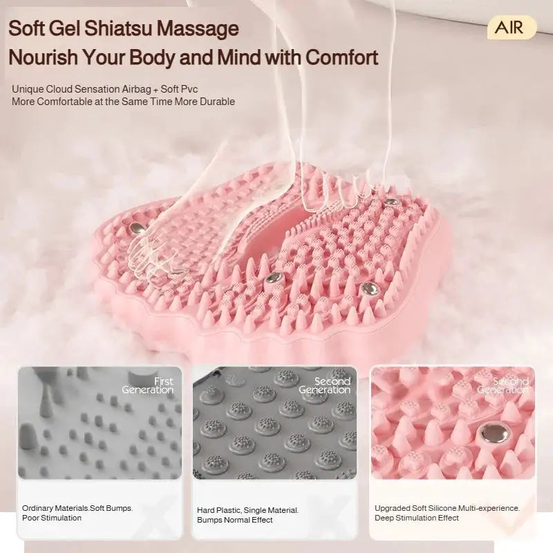 Stylish Look Acupressure Point Massager Foot Massager Multifunction High Efficiency Burning Allaround Care Lightweight And Easy