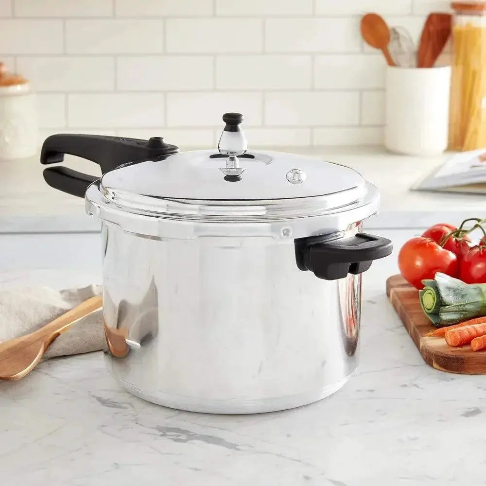 Mirro 8 Quart Aluminum Pressure Cooker Family Meals