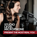 Crisp USB XLR Mic for Podcasts and Games