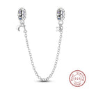 Real Sterling Silver Stars Moon