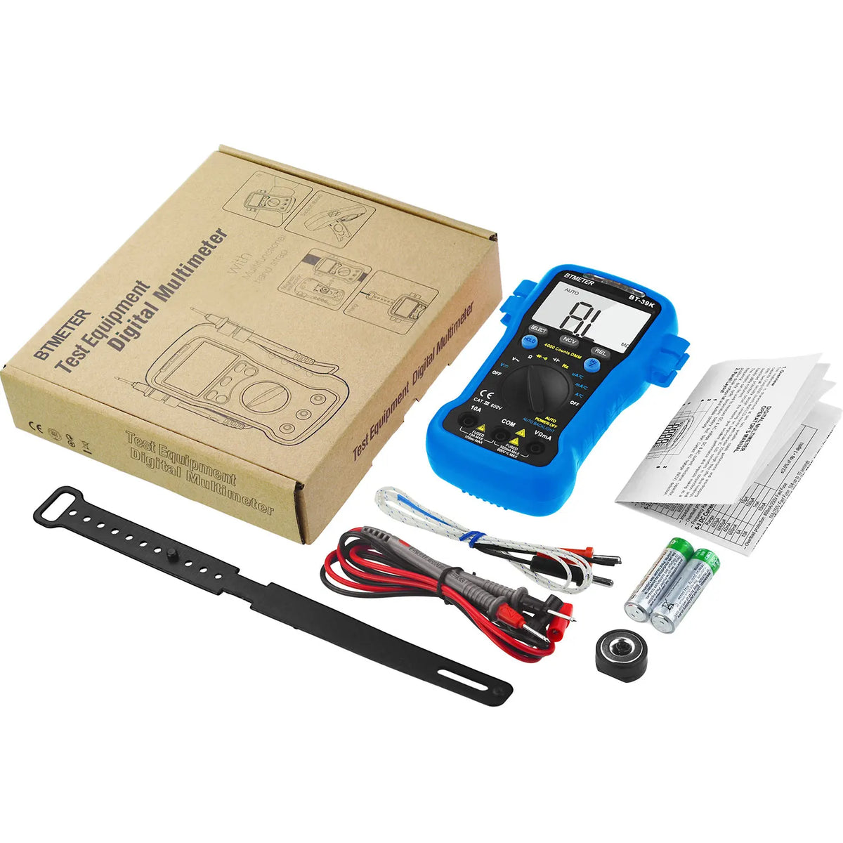 True RMS Digital Multimeter Counts Auto Range Voltage Tester AC — product view 7
