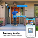 Smart Solar Security Camera for Home Use