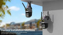 AI Tracking Outdoor PTZ Cameras for Home Security.