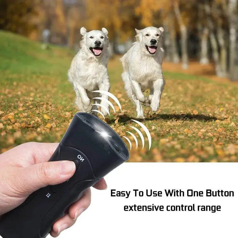Pet Dog Ultrasonic Bark Control Repeller Training Device