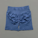 HISTELLO Seamless Scrunch Yoga Shorts