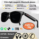 Smart Glasses Bluetooth Sunglasses With Wireless Headphones For Music