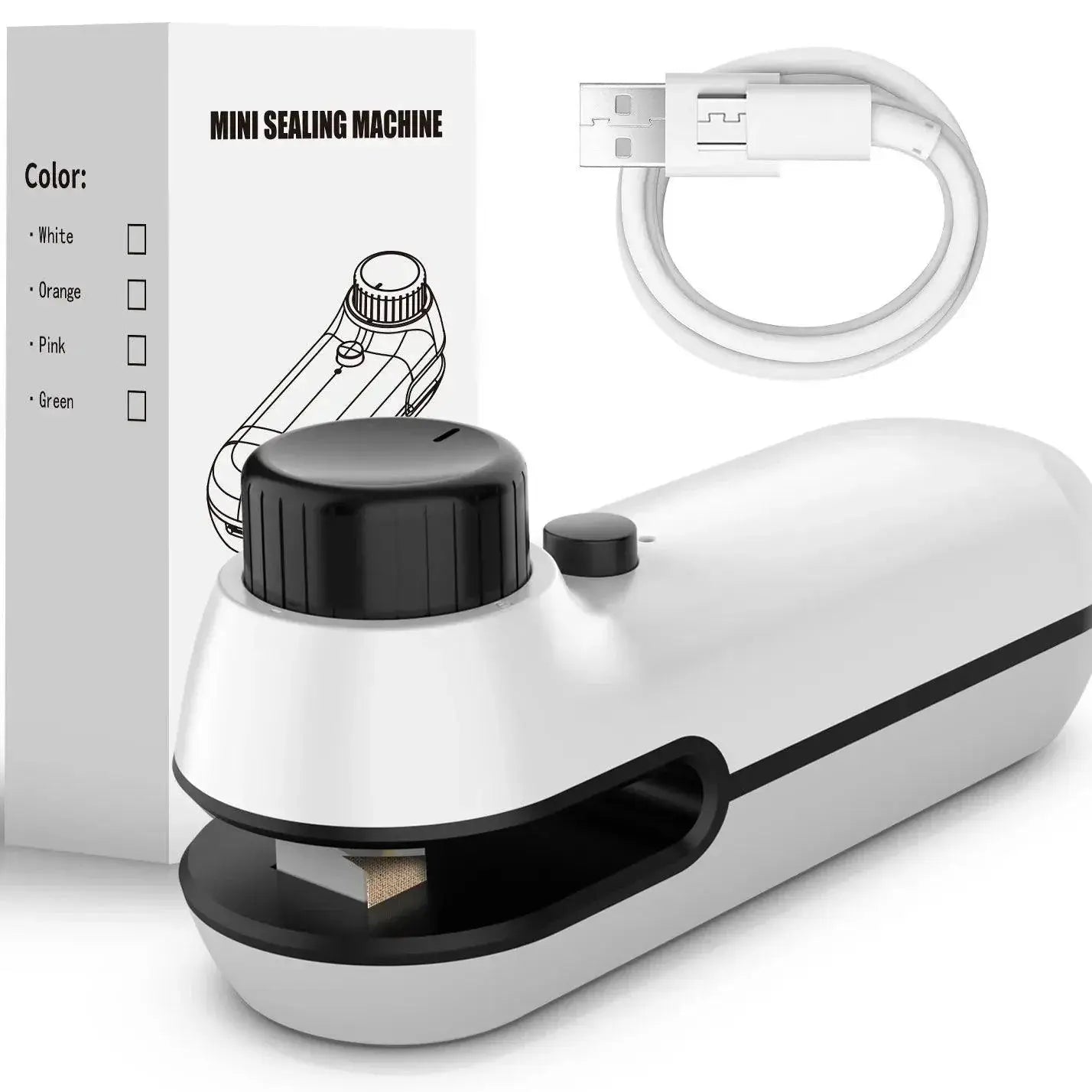 Portable Packaging Heat Sealer For Easy Snack Bag Sealing