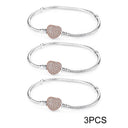 Sterling Silver Bracelet Bangles Love