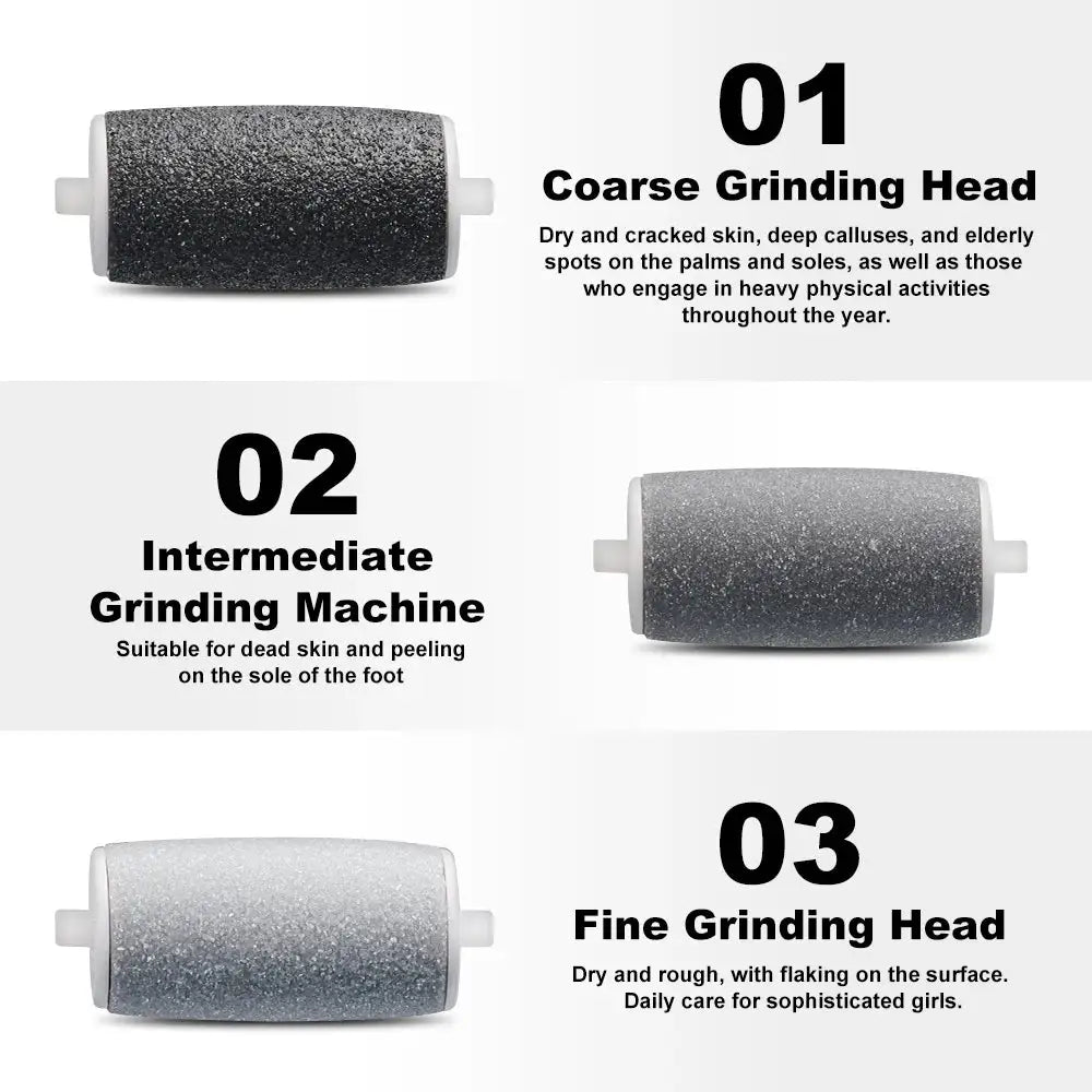 Rechargeable Electric Foot Grinder Dead Skin Remover Calluses Feet Scrubber Electric Foot File Dry Dead Cracked Foot Care Repair